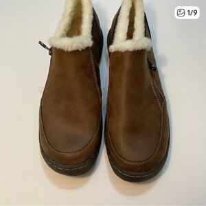 Women’s J Sport Jambu Brown Leather  Shoes Size 11M SB-1